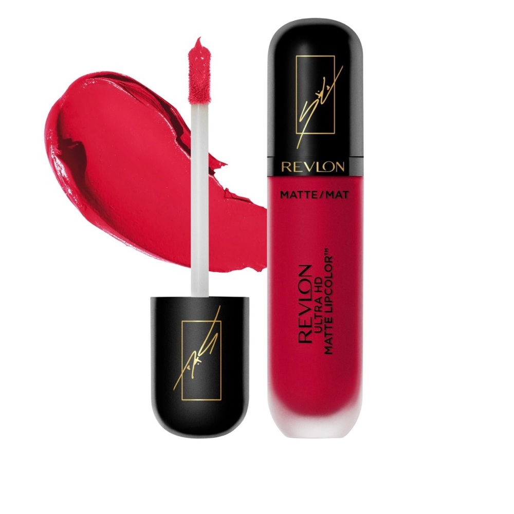 REVLON X Sofia Carson Ultra HD Matte Lipcolor Moisturizing Lip 680 The Sofia Red
